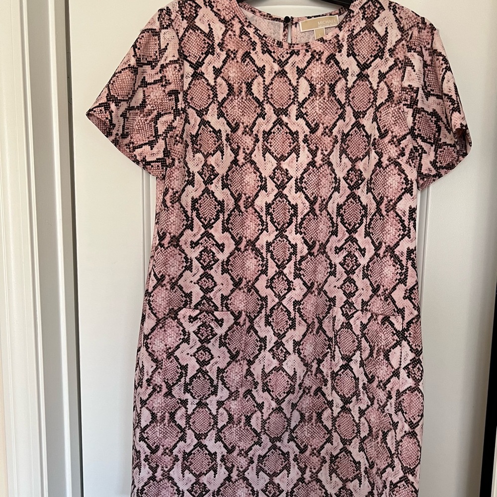 Michael Kors Pink printed dress